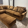 Mona Deep Seated 2-Piece Sectional - Copper