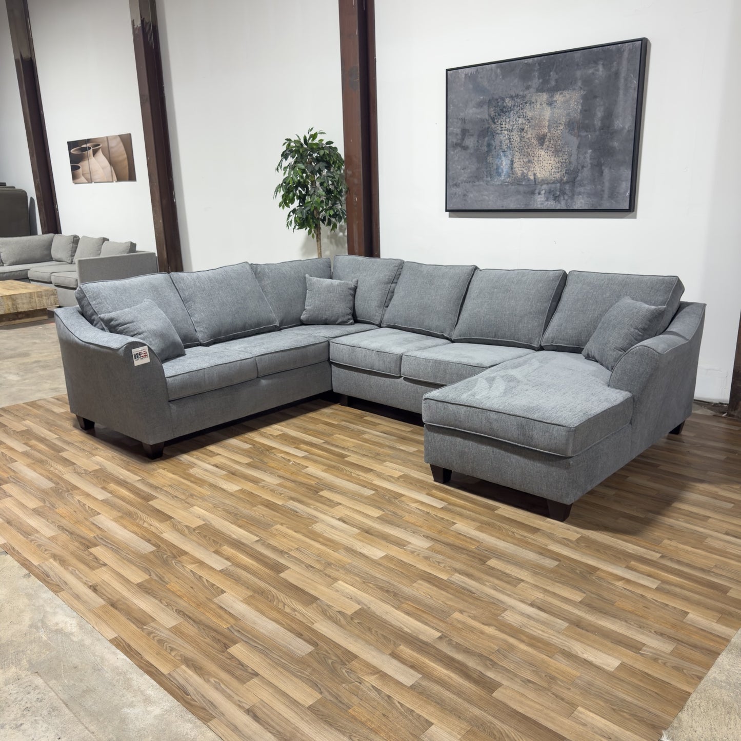 Lennox - Performance Fabric U Sectional