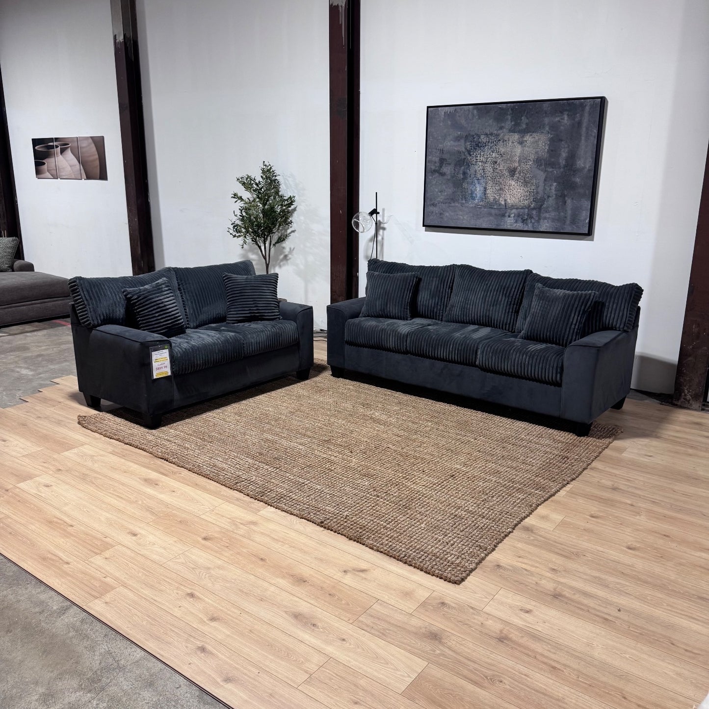 Sofa and Love Seat Setđźš› Delivery Available