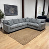 Ashton 2-Piece Sectional Sofa - Slate Gray