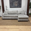Willow Premium Fabric Sectional in Fog - Fog