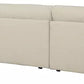 Elyza Linen 3-Piece Sectional with Chaise