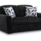 Midnight-Madness Sofa and Loveseat