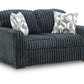 Midnight-Madness Sofa and Loveseat