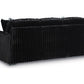 Midnight-Madness Sofa and Loveseat