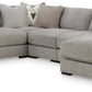 Aslan Court Sectional with Chaise