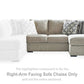 Calnita Sectional with Chaise