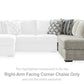 Calnita Sectional with Chaise