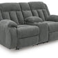 Observation Power Reclining Loveseat with Console