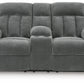 Observation Power Reclining Loveseat with Console