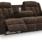 Observation Power Reclining Sofa with Drop Down Table