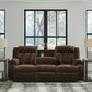 Observation Power Reclining Sofa with Drop Down Table