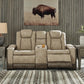 Next-Gen DuraPella Power Reclining Loveseat with Console