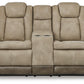 Next-Gen DuraPella Power Reclining Loveseat with Console
