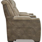 Next-Gen DuraPella Power Reclining Loveseat with Console