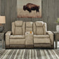 Next-Gen DuraPella Power Reclining Loveseat with Console