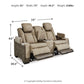 Next-Gen DuraPella Power Reclining Loveseat with Console