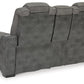 Next-Gen DuraPella Power Reclining Loveseat with Console