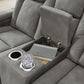 Next-Gen DuraPella Power Reclining Loveseat with Console