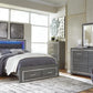 Lodanna Queen Panel Bed with 2 Storage Drawers