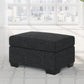 Jasmine Peaks Ottoman