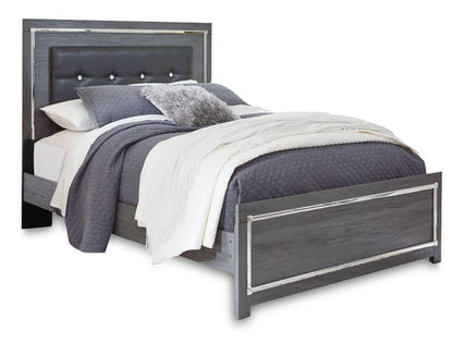 Lodanna Queen Panel Bed with 2 Storage Drawers