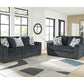 Midnight-Madness Sofa and Loveseat