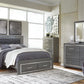Lodanna Queen Panel Bed with 2 Storage Drawers