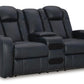 Fyne-Dyme Power Reclining Loveseat with Console