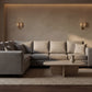 Cove 2-Piece Sectional w/ Ottoman