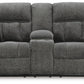 Frohn Reclining Loveseat with Console