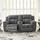 Frohn Reclining Loveseat with Console
