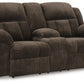 Frohn Reclining Loveseat with Console