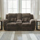 Frohn Reclining Loveseat with Console