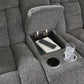 Foreside Reclining Loveseat with Console