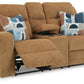 Kanlow Reclining Loveseat with Console