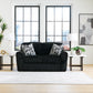 Midnight-Madness Sofa and Loveseat