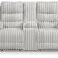 Rhines Falls Power Reclining Loveseat with Console
