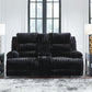 Rhine Falls Reclining Loveseat with Console