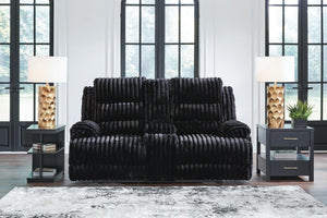 Rhine Falls Reclining Loveseat with Console