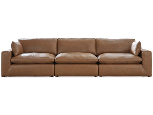 Verona 3-Piece Leather Modular Sofa