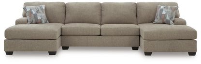 Newellen Sectional with Double Chaise