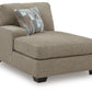 Newellen Sectional with Double Chaise