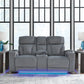 Studio Cave Power Reclining Loveseat with Console
