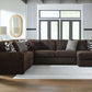 Midnight-Madness 4-Piece Sectional with Chaise