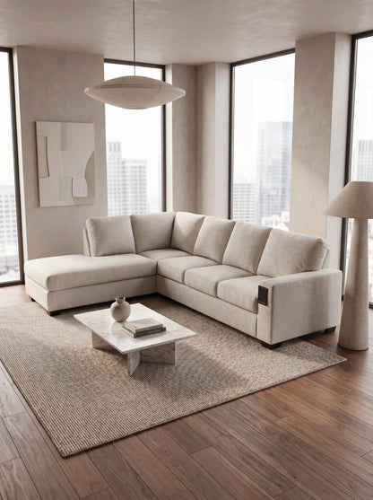 Avery 2-Piece Sectional with Chaise