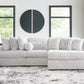 Cuddle Plush Sectional with Chaise