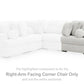 Cuddle Plush Sectional with Chaise