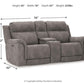 Next-Gen DuraPella Power Reclining Loveseat with Console