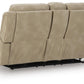Next-Gen DuraPella Power Reclining Loveseat with Console